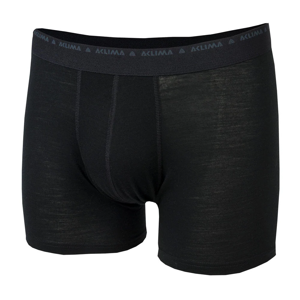 Aclima - Lightwool Boxershorts // Schwarz