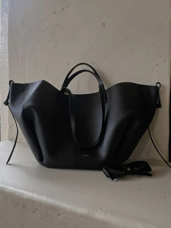 Geräumige Vintage Tote Bag Damen Umhängetasche – Bild 5