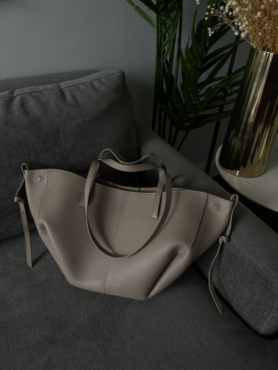 Geräumige Vintage Tote Bag Damen Umhängetasche – Bild 6