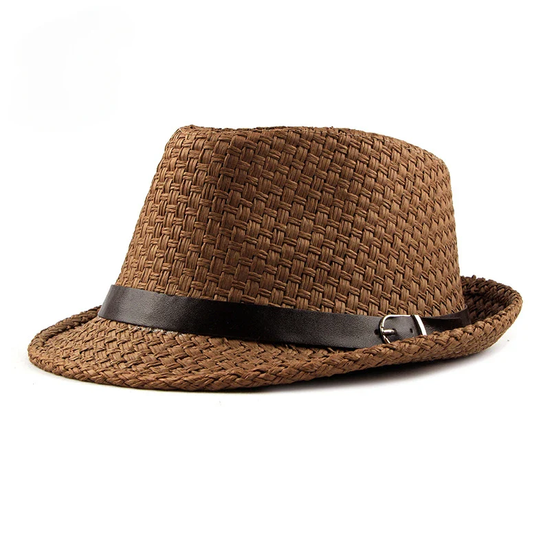 Jazz Hut – Einfacher Strohhut für Damen & Herren, Sommer Sonnenhut, atmungsaktiv – Bild 5