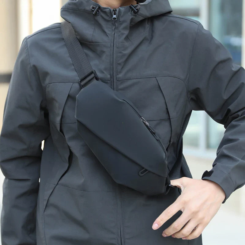 Herren Minimalistische Gürteltasche – Wasserdichte Sport Fanny Pack | Stylische Crossbody Hüfttasche für Joggen, Laufen & Outdoor